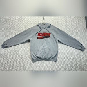 Vintage Champion Mens Oklahoma State University Baseball Hoodie size Large EUC